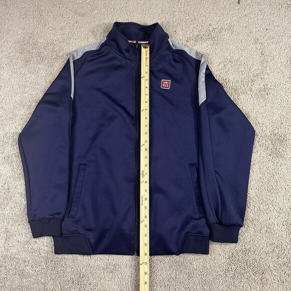 Uniqlo Bomber Track Jacket Blue Women’s Size XL - Picture 3 of 6